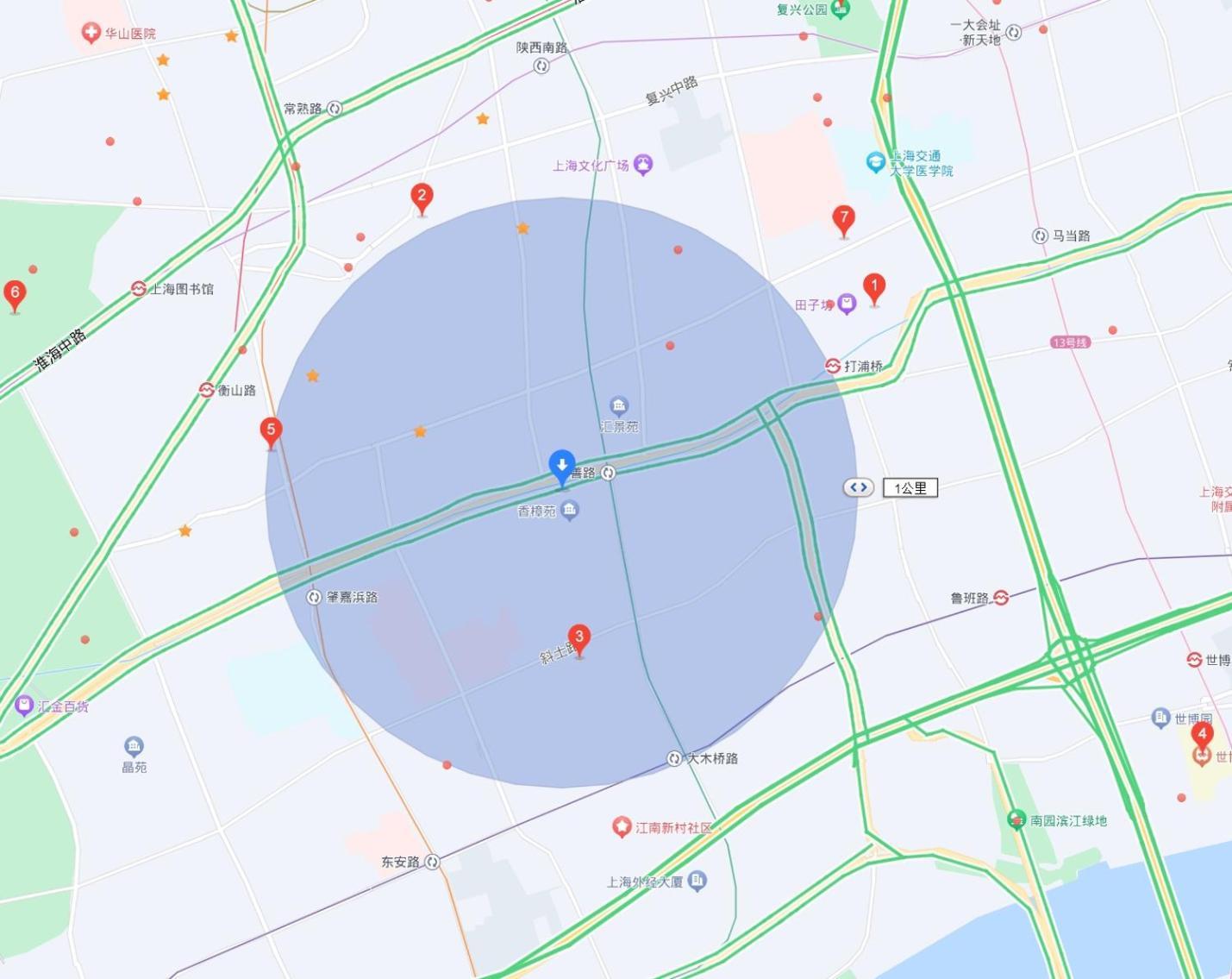 Shanghai Yi Du B&B - 150M Walk From Exit 5 Of Jiashan Road Metro Station Екстериор снимка